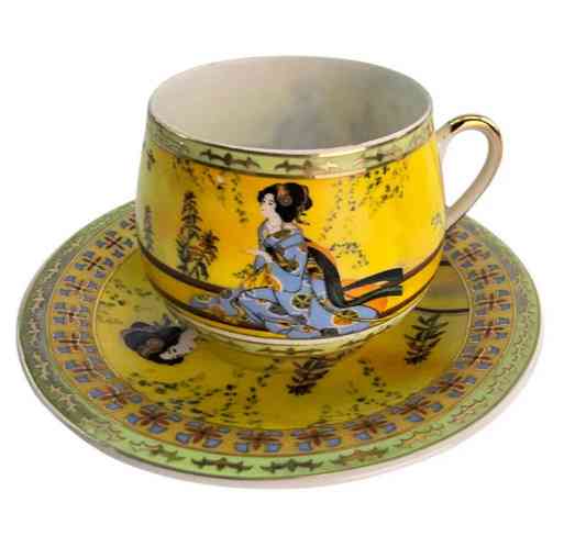 Чашка з блюдцем порцелянова Китаюнка Київ