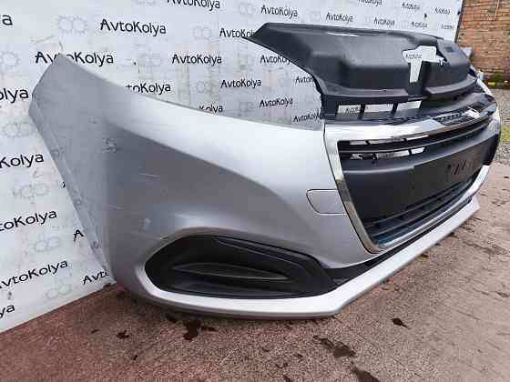 Бампер передній в зборі Peugeot 208 Lift 2015-2019 (9810513777) Ковель