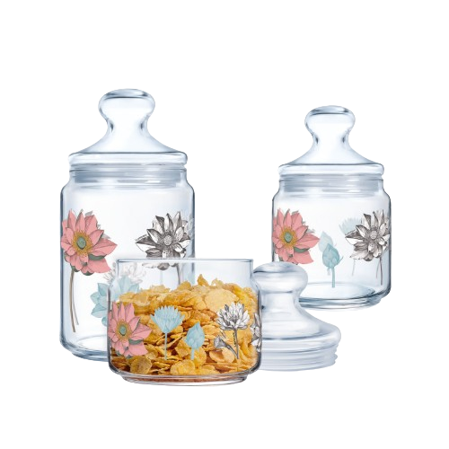 Набір ємностей V8696 DULASHI 3шт 500мл/750мл/1000мл Luminarc V8696 Житомир - изображение 1