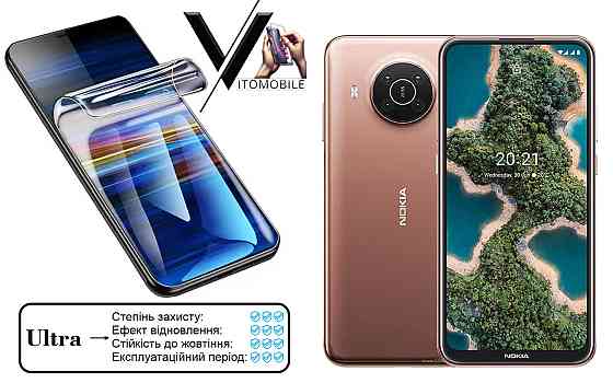 Полиуретановая пленка Ultra для Nokia X20 – минимальная толщина, максимальная защита! Киев