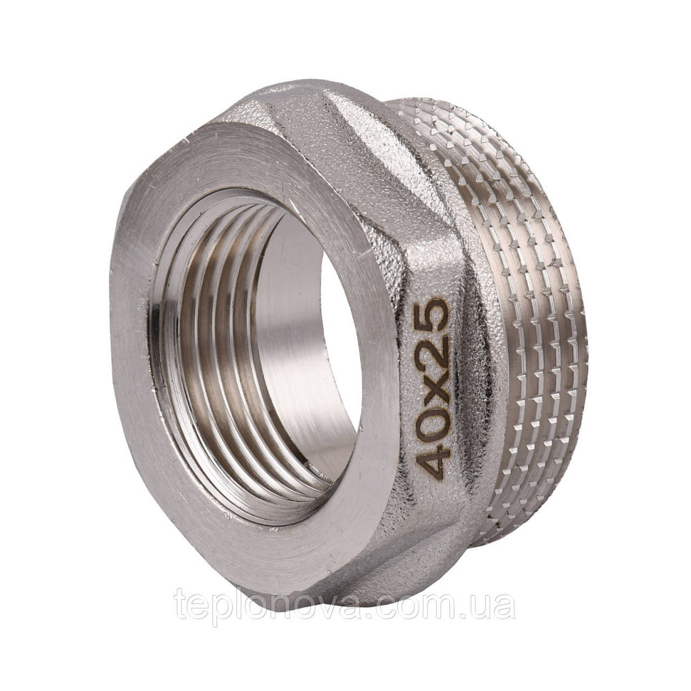 Футорка 1 1/2"х1" НВ нікельована NF753S OPTIMUM Чернівці - фото 1