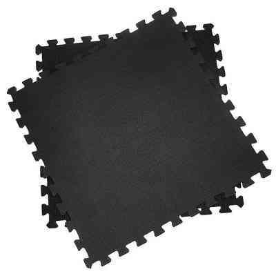 Килимок для фітнесу Toorx Interlocking 4 елементи 61х61х1,2 см Antracite (MAT-60) (931144) Вінниця
