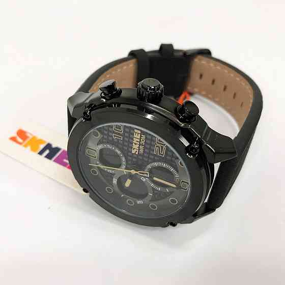 Часы тактические противоударные SKMEI 1975LBKBK, Тактические военные часы для ЗСУ Армейские топ QR-29 Львов
