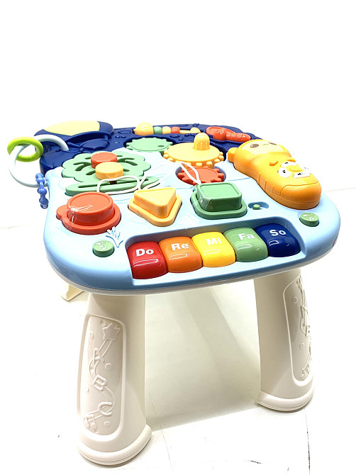 Ходунки каталка Limo Toy 2 в 1 Веселий бізіборд ігровий столик Вид 3 (M 5473 AB) Чернігів - фото 7