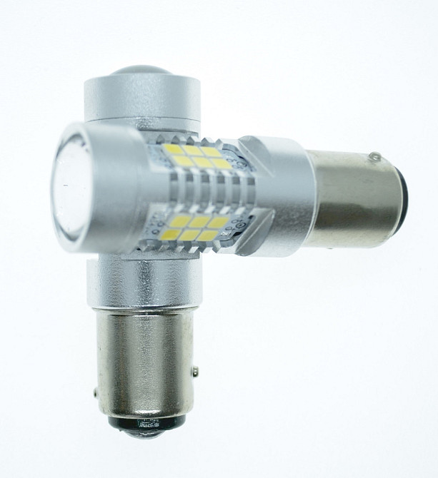 Led Автолампа BAY15D,1157 4G21 STELLAR Біла світлодіодна  в габарити, стопи, повороти, підсвічування номера, ДХВ (2 шт.) Вінниця - фото 1