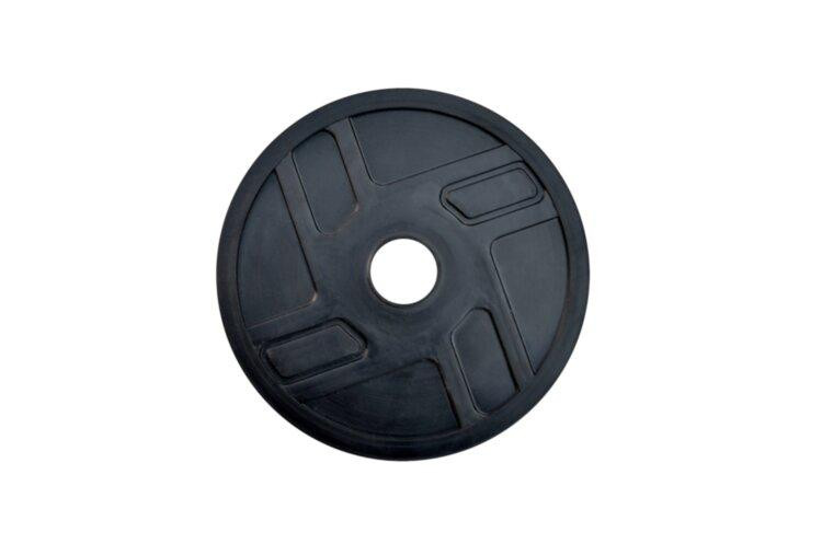 Диск прогумований 2.5 кг на гриф 25 мм Гантелі, гирі, штанги і диски металевий Київ - фото 1