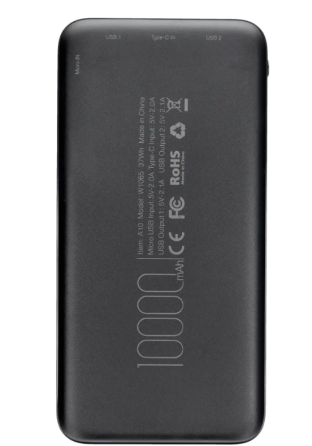 Повербанк Veger W1065 10000mAh, 2A Дніпро