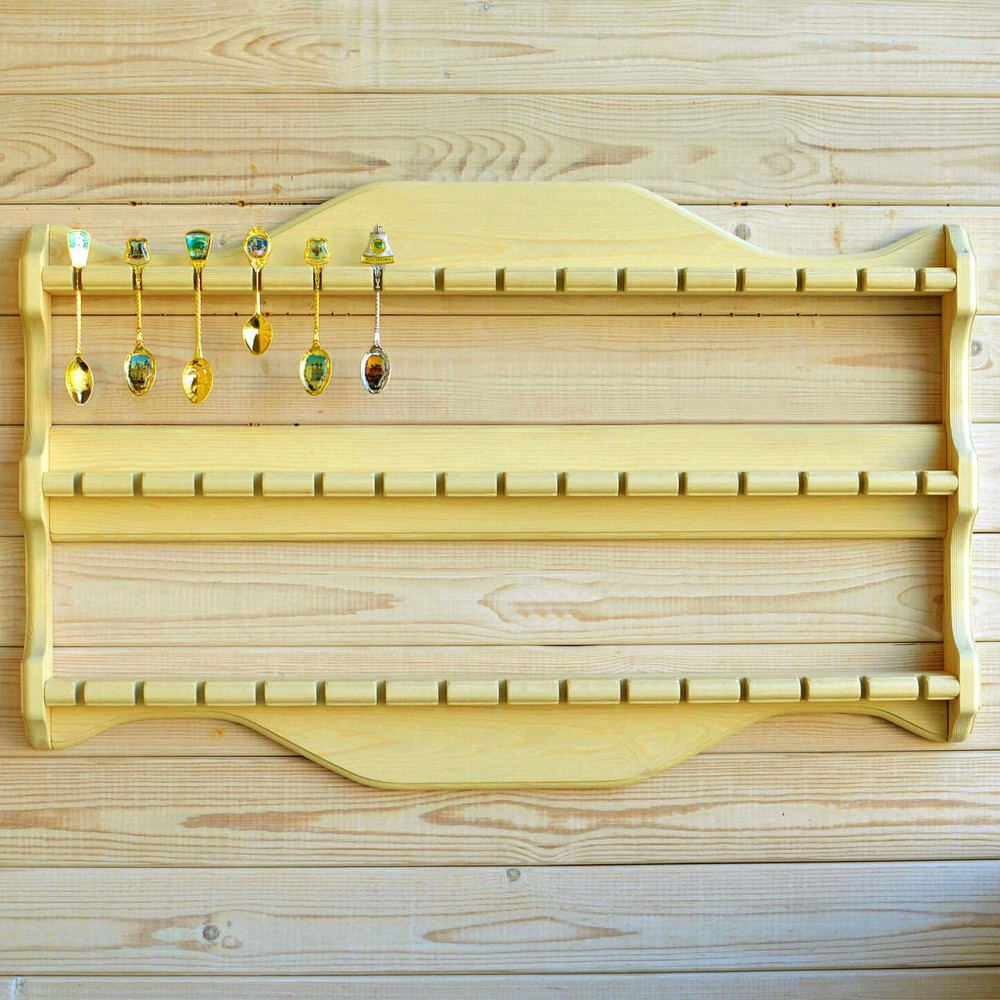 Полка для коллекции ложек 