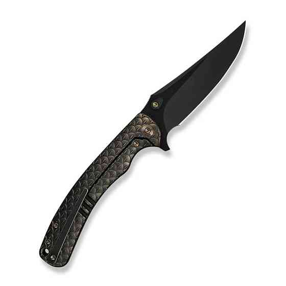 Ніж складаний туристичний Weknife Dracarys, (9.1 см) Böhler M390 / титан 6AL4V бронзовий/чорний Київ