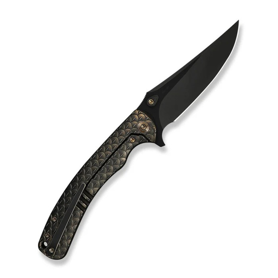 Ніж складаний туристичний Weknife Dracarys, (9.1 см) Böhler M390 / титан 6AL4V бронзовий/чорний Київ - фото 2