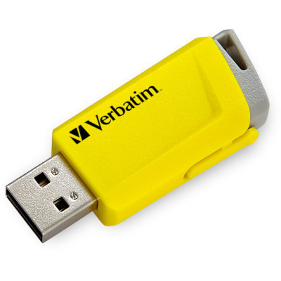 USB флеш накопитель Verbatim 3x16GB Store 'n' Click Red/Blue/Yellow USB 3.2 (49306) Винница - изображение 8