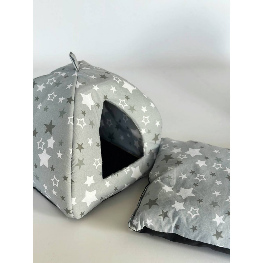 М'який будиночок для домашніх тварин собак та котів 1352 Київ - фото 5