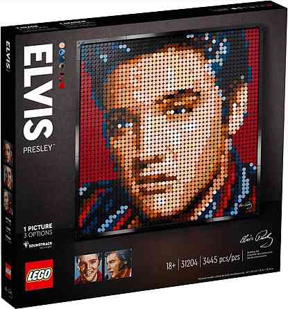 Lego Арт (31204) Елвіс Преслі Лего Новый! Elvis Presley – „The King“ Харків
