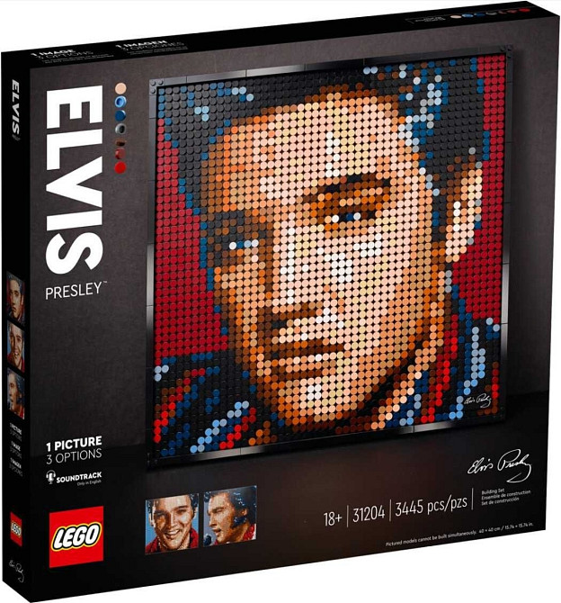 Lego Арт (31204) Елвіс Преслі Лего Новый! Elvis Presley – „The King“ Харків - фото 5