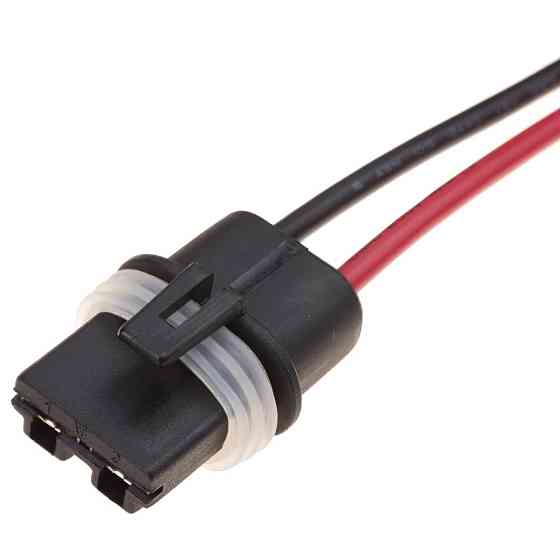 Разьем коннектор с проводом, 2-кон., Вентилятор,  10717422,  APTIV (Delphi) Франция Много Renault Киев