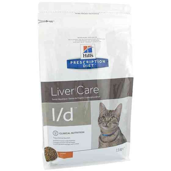 Корм для кішок Хіллс Hills PD Liver Care L/d лікувальний корм для печінки 1,5 кг Вінниця