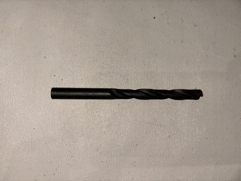 Свердло з циліндричним хвостовиком 9.3 мм. HSS. СССР. Харків - фото 1