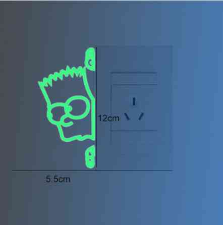 Світна наклейка "Сімпсони" Київ