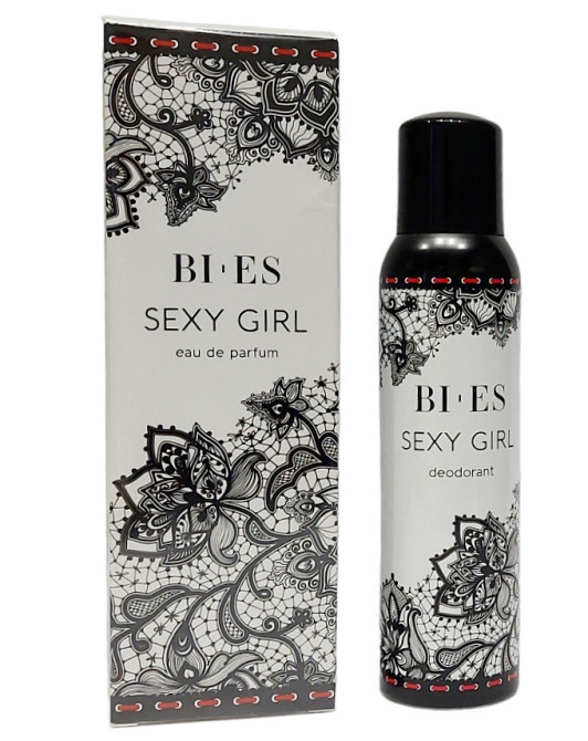 Набор для женщин Bi-Es Sexy Girl (Парфюмированная вода 100 мл Дезодорант 150 мл) Запорожье - изображение 1