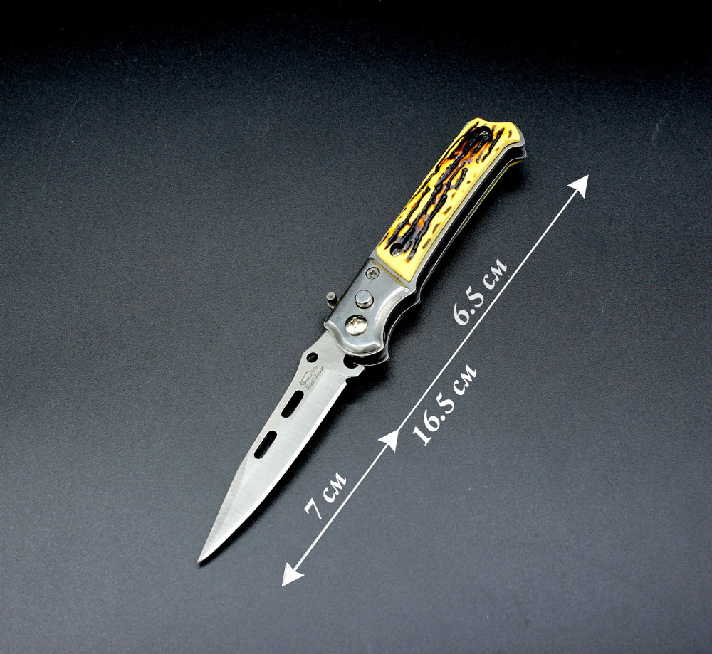 Ніж викидний, кістка 045-2, 7.5 см Дніпро - фото 8