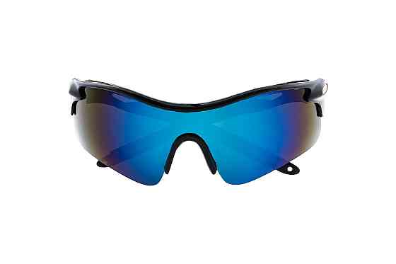 MASTERTOOL Окуляри відкриті MASTERTOOL SPORTLINE BLUE MIRROR панорамна лінза напівоправа протик Коломия