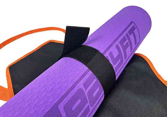 Сумка-переноска EasyFit для йога-килимка Помаранчева Коломия
