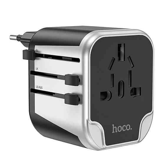 УЗП HOCO AC5 Level dual port universal conversion charger Black Київ