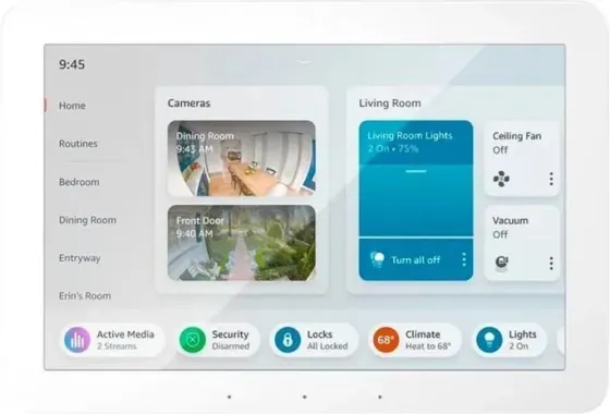 Портативна колонка Asystent głosowy AMAZON Echo Hub 8 Biały Київ