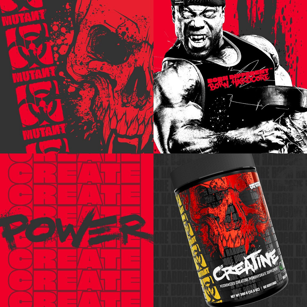 Креатин Mutant Creatine Monohydrate 300 г Луцьк - фото 2