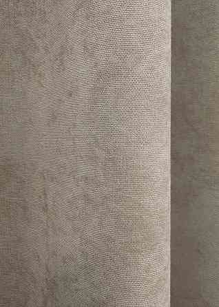 Шторна тканина мікровелюр Petek YL колір тауп 1708ш Київ