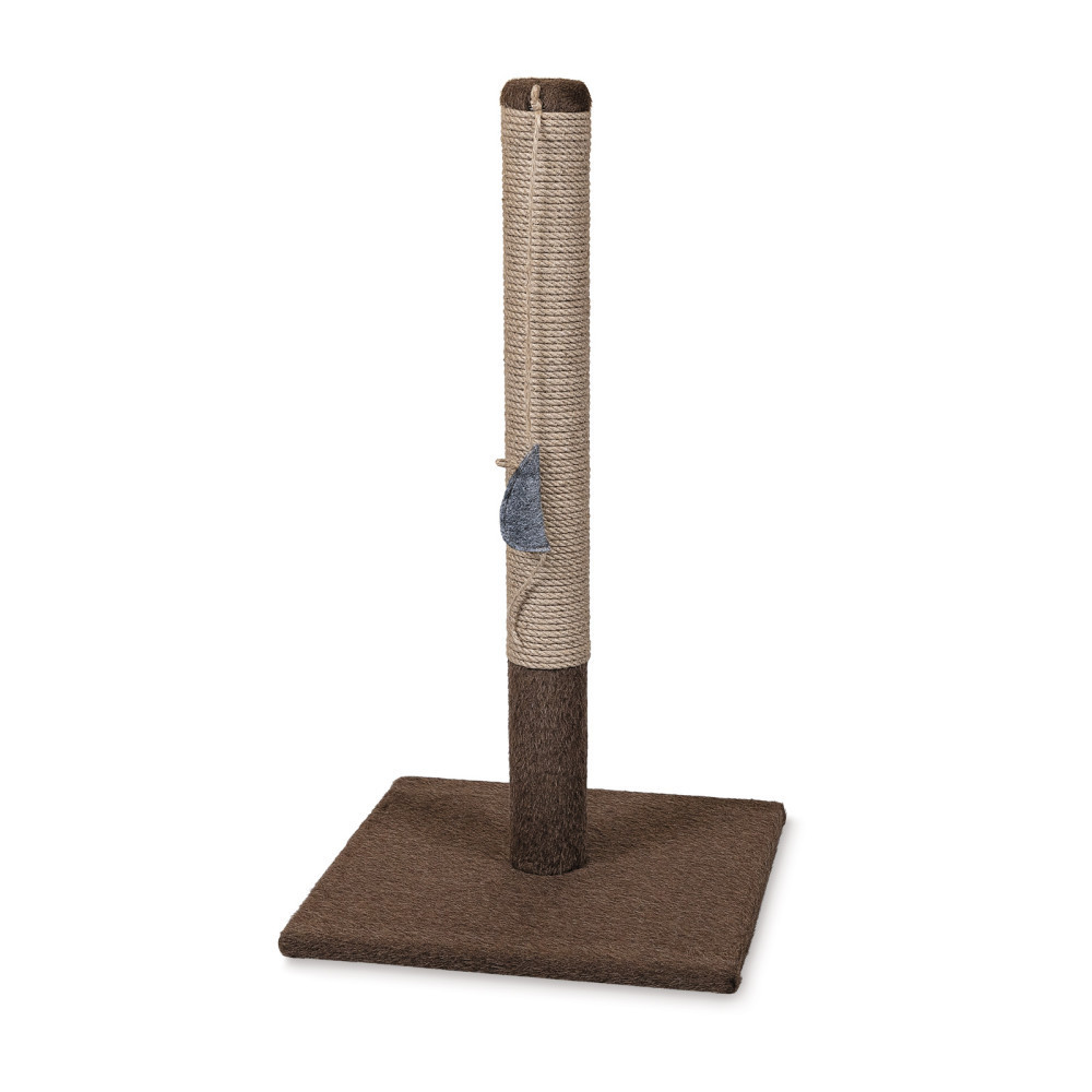 Когтеточка столбик Природа Мими Brown для котов 36x36x66 см Киев - изображение 3