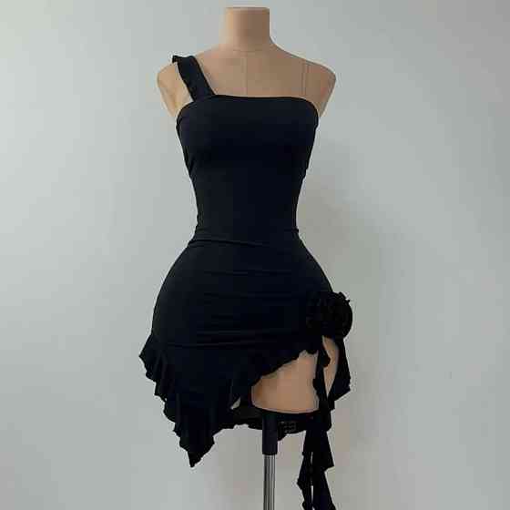 Женское стильное вечернее платье из микродайвинга Одесса