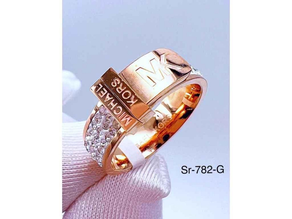 Каблучка 782-G р.17 ТМ STAINLESS STEEL Київ - фото 1
