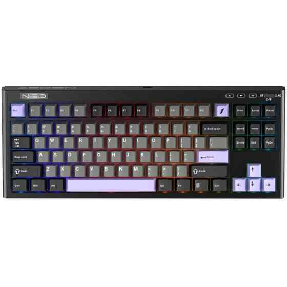 Клавіатура бездротова 1stPlayer NEO87 Wireless Midnight Violt (NEO87-MV-TLD) ( 22908 ) Харьков