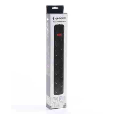 Сетевой фильтр питания Gembird SPG6-G-6B Винница