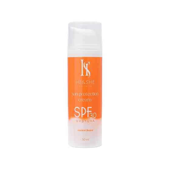Сонцезахисний крем для обличчя He&She cosmetics 50 мл Вінниця