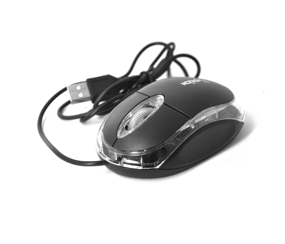Проводная мышка USB Merlion MS-Zero, длина кабеля 115см, 2 кнопки Полтава - изображение 1