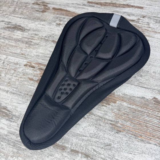 Накладка чехол на седло велосипеда мягкая поролоновая для велосиденья комфортная Киев