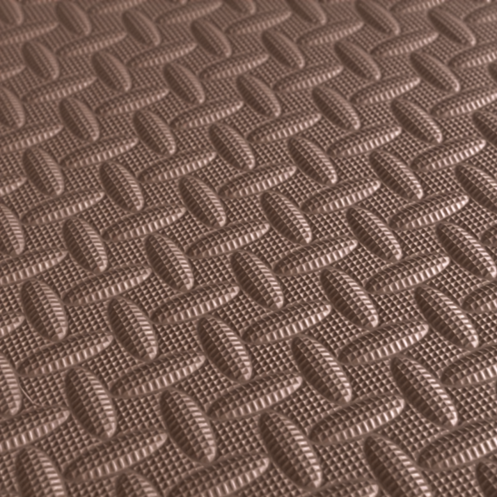 Коврик-пазл напольный, термоковрик,без покрытия,Eva-пены 6 пазлов 60*60 см,площадь покрытия 2,16 м²,толщина 1 см, коричневый Каменец-Подольский - изображение 2