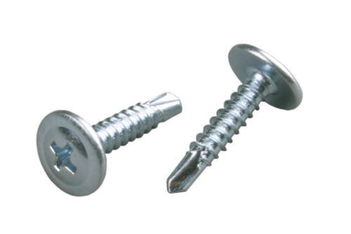 Саморез с пресс-шайбой 4,2*41 со сверлом цинк белый (пач 100шт) APRO Ровно - изображение 1