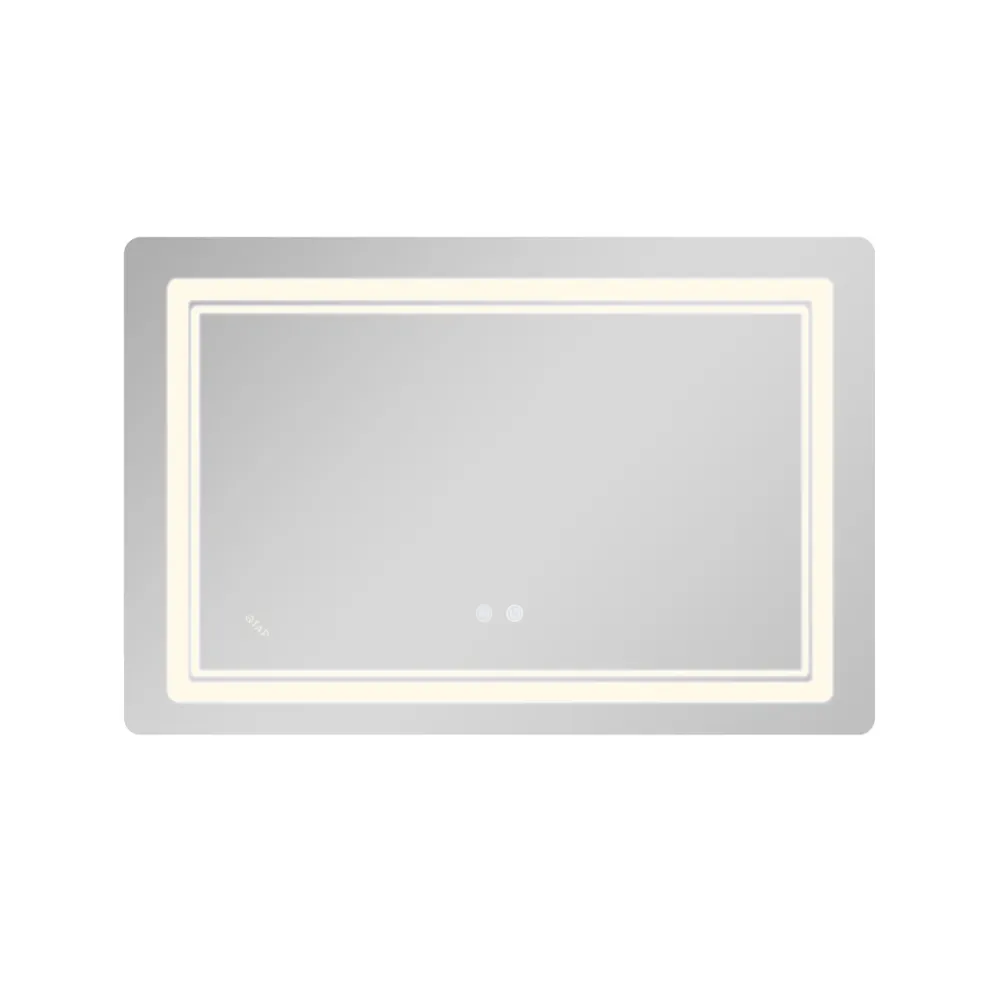 Дзеркало Qtap Cardinal (CA2) 800х600 з LED-підсвіткою Touch, з антизапотіванням, з димером, темп. кольору (3000-6500K) Reverse Київ - фото 14