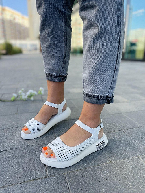 VLADEKS Босоніжки жіночі VLADEKS 2854 білі (літо, шкіра натуральна) (4072) Коломыя - изображение 10