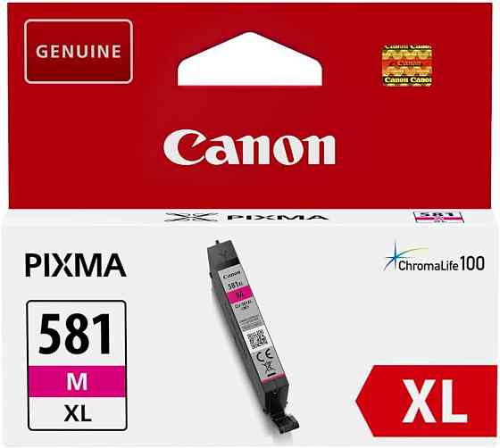 Картридж Canon CLI-581M XL Магента 8.3 мл оригинальный ChromaLife100 для PIXMA TS8150/TS6150 Киев