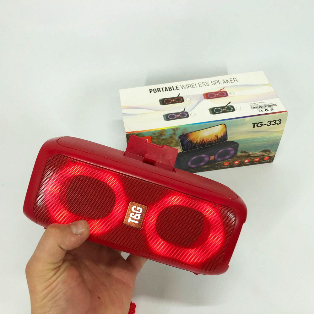 Bluetooth стерео колонка з радіо TG333, Активна акустична колонка з акумулятором акумуляторна GF-11 Львів - фото 1