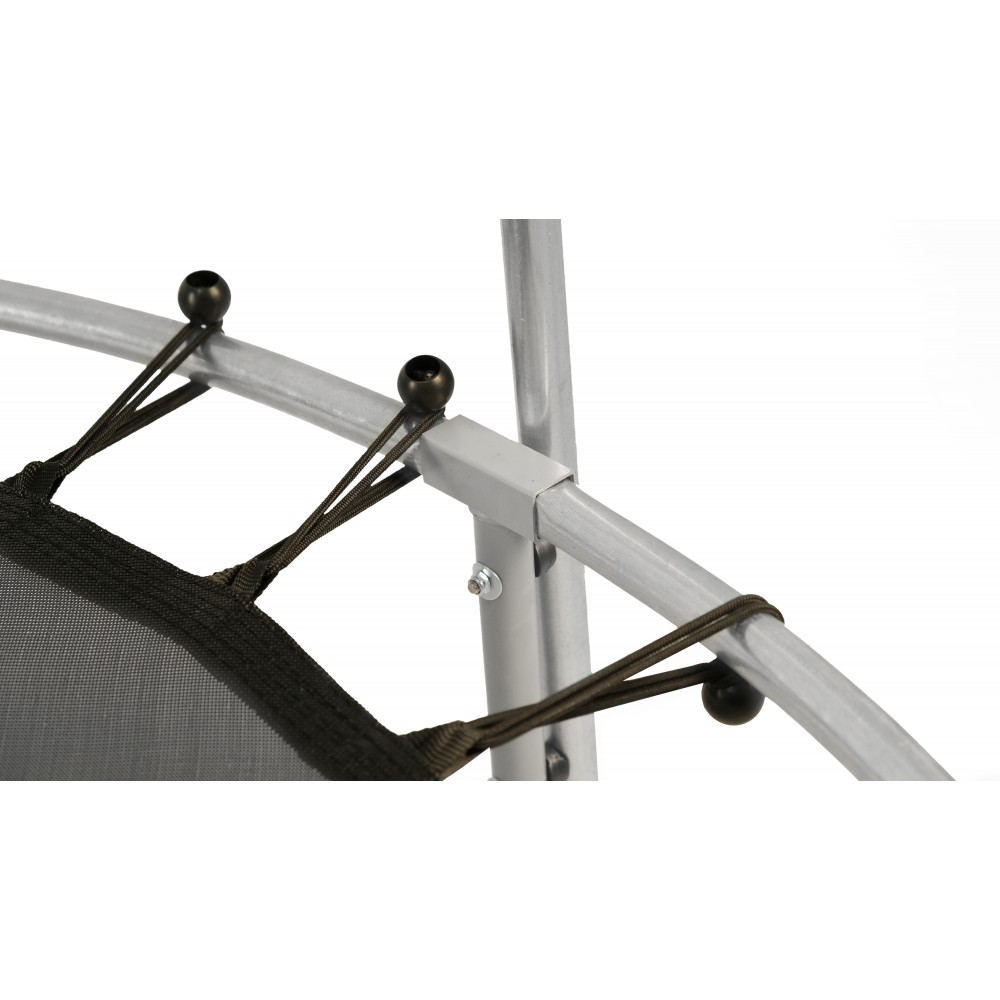 Батут спортивний ігровий 140 см Atleto з захисною сіткою Київ - фото 15