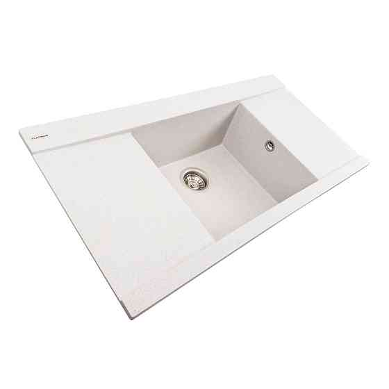 PLATINUM Гранітна мийка для кухні Platinum 9651 ATLAS матовий Топаз Київ