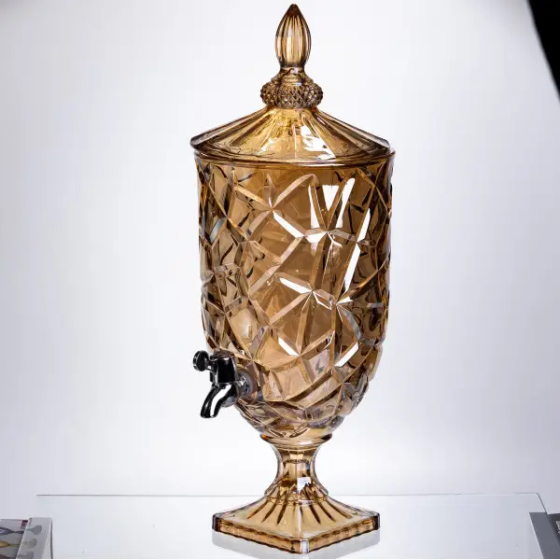 Лимонадниця Amber Ice 5 л із краном для напоїв соку фрешу мохіто HP-19-309 Коломия