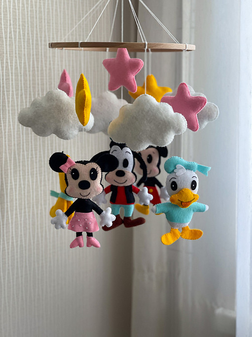 Дитячий мобіль на ліжечко для дівчинки Київ - фото 4