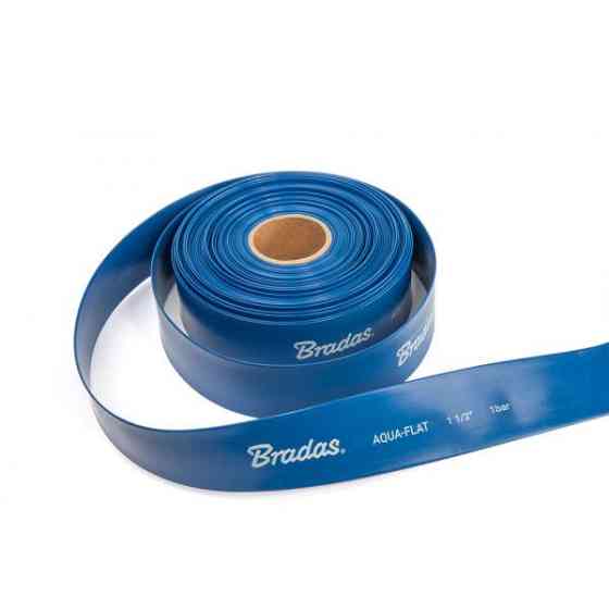 Шланг плаский AQUA-FLAT, PE/EVA, у комплекті з хомутом W.P.1, 1", 20м, WAQF1B100020 Київ