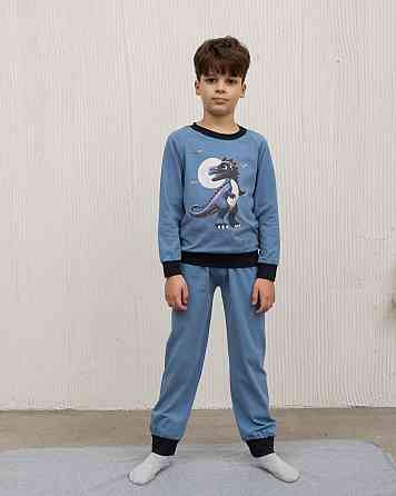 Пижама детская комплект со штанами Тиранозавр Рекс Tom John 89188 3-4 Киев